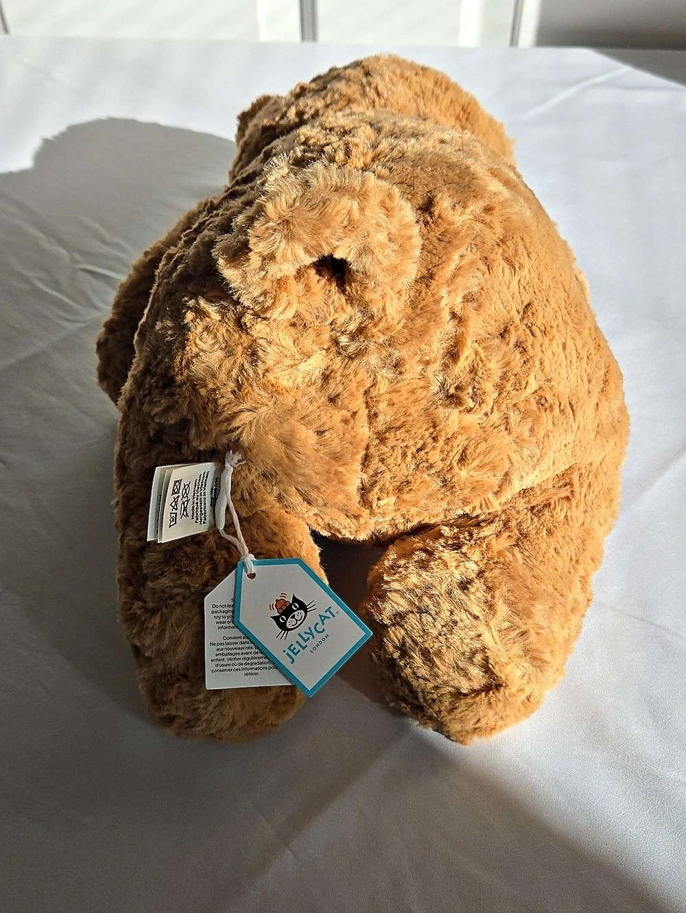 Jellycat Edward Bear Plush Brown NWT - Picture 5 of 8